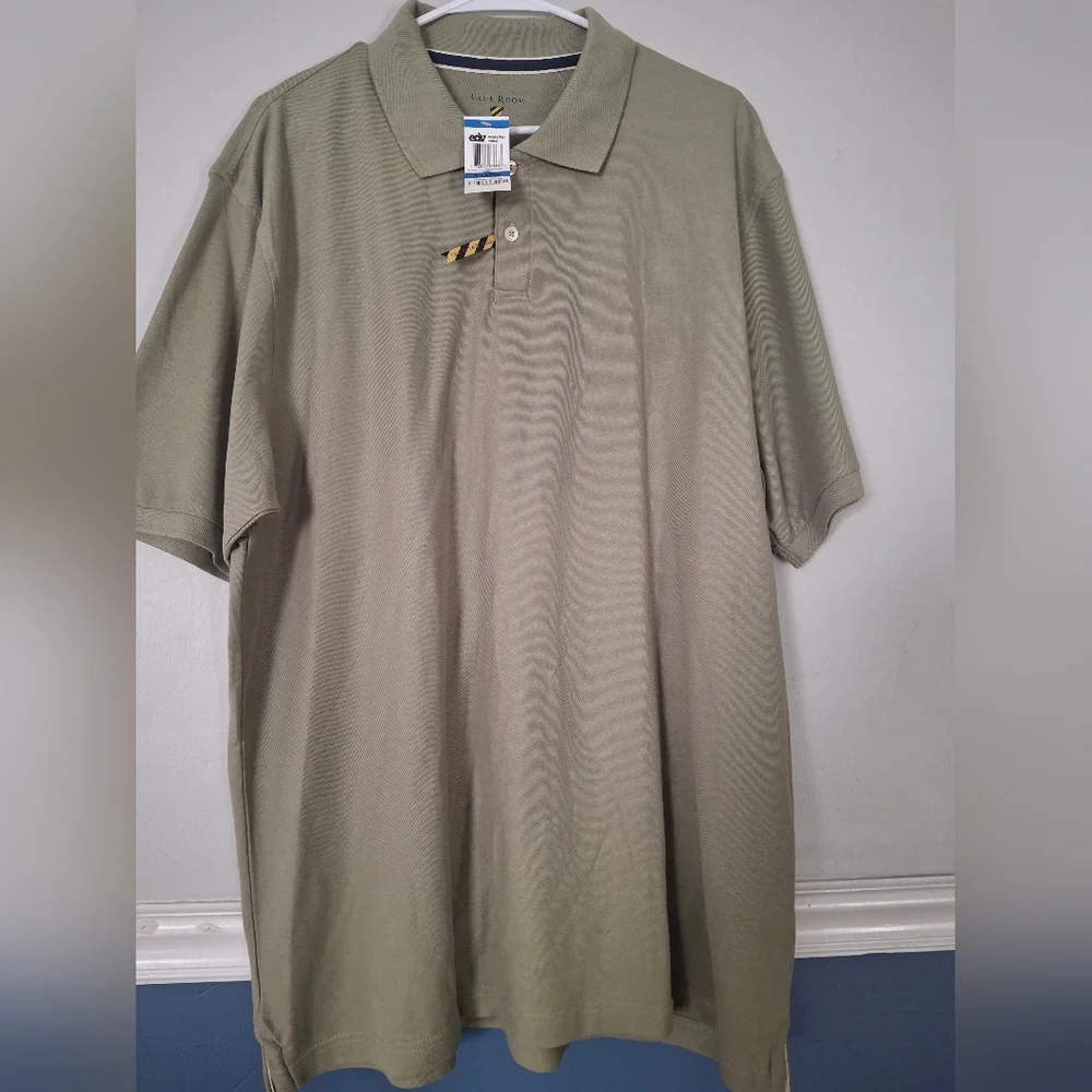 Club Room Olive Polo Shirt.Size XL - Picture 1 of 6